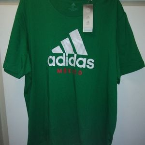 NEW Adidas Mexico '22 DNA T-SHIRT WBC MLB SOCCER Size XL Authentic